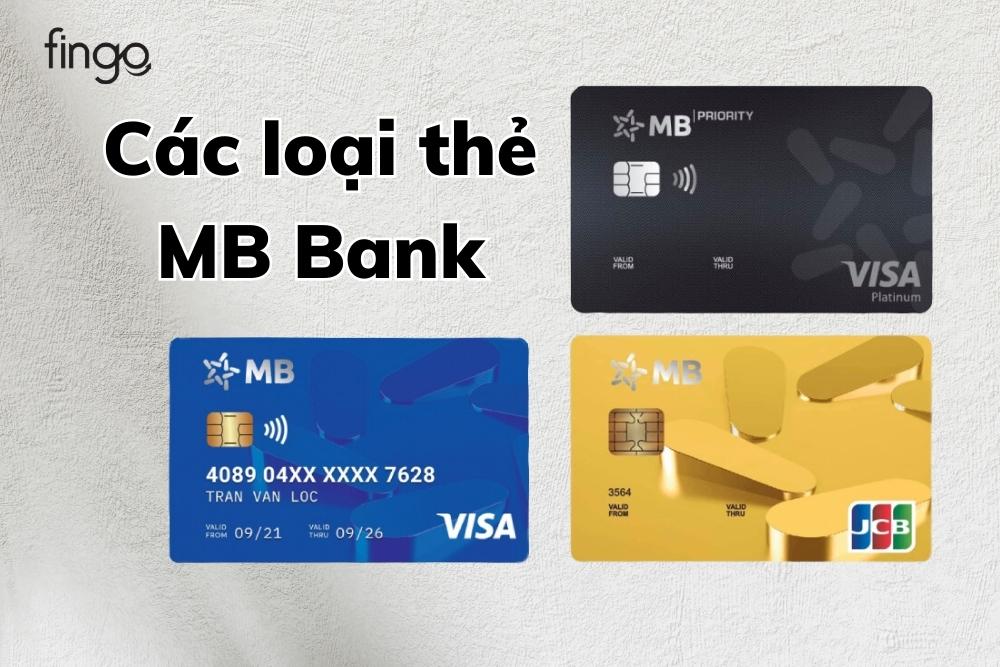 Các loại thẻ MB Bank