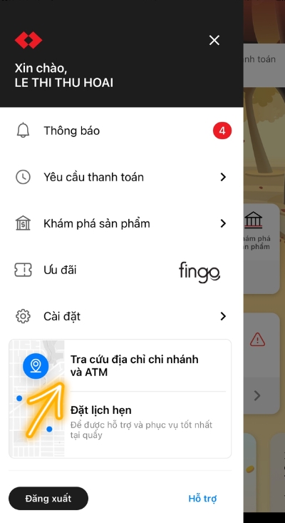 Tra cứu địa chỉ chi nhánh và ATM