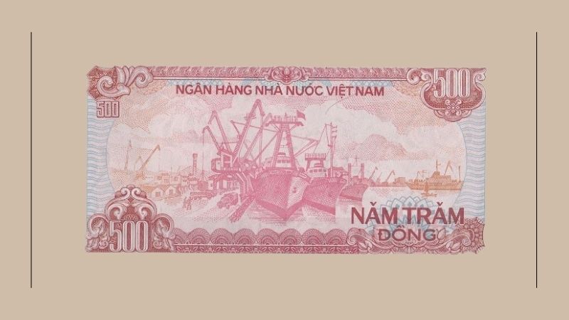 Tờ 500 VND bằng chất liệu giấy