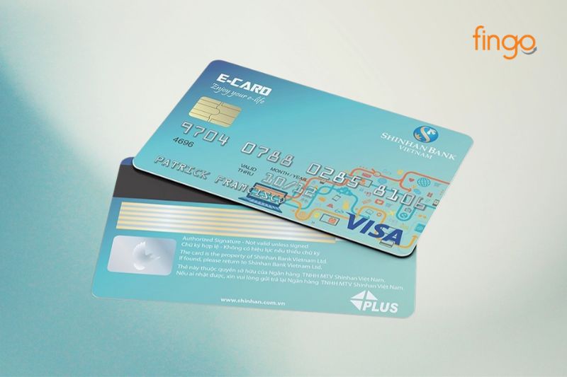 Thẻ tín dụng Shinhan Visa E-Card