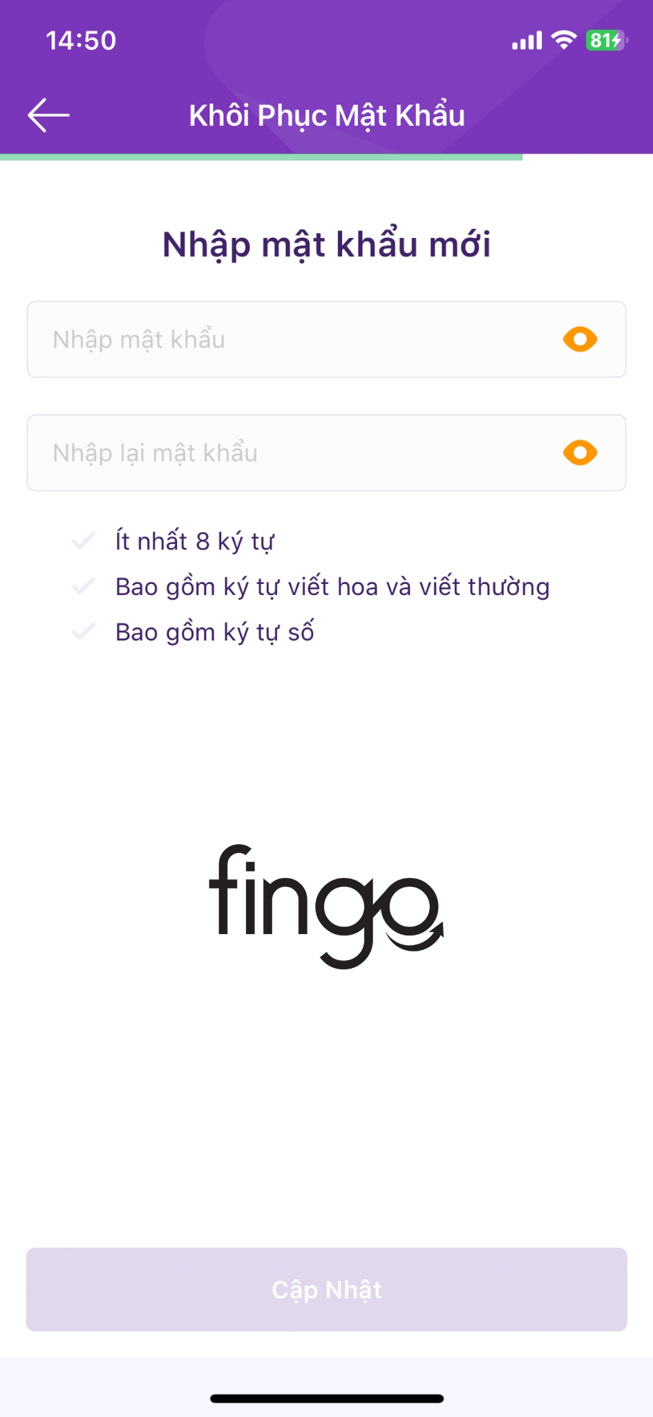 Tài khoản TPBank bị khoá bước 5