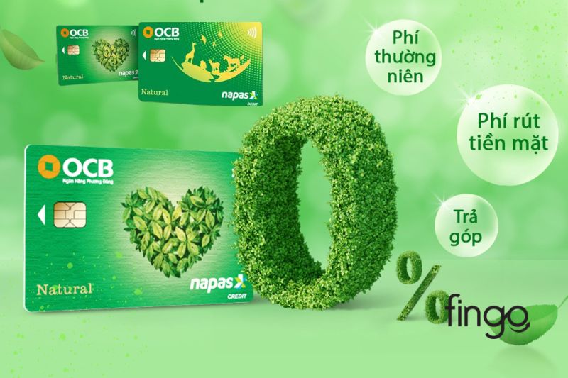 Thẻ tín dụng nội địa OCB Natural.