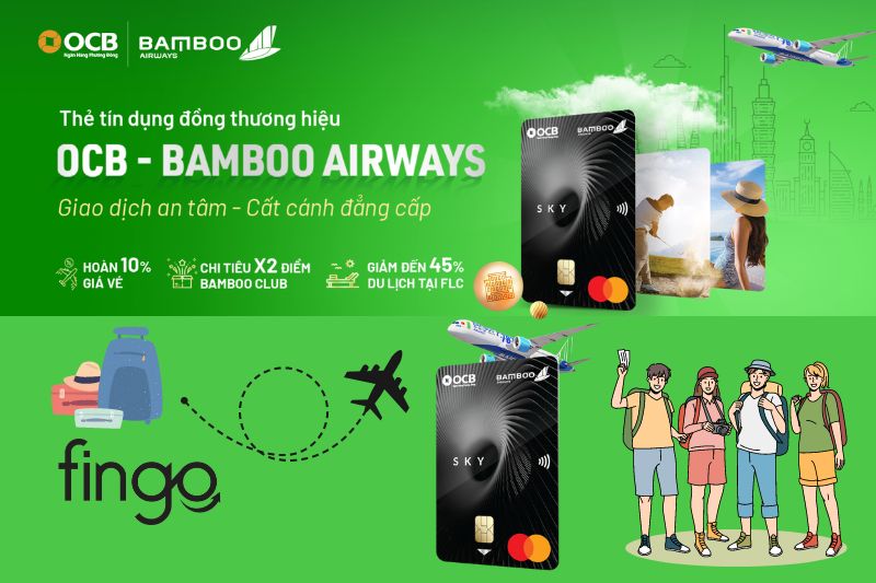 Thẻ tín dụng OCB Bamboo Airways MasterCard Platinum.