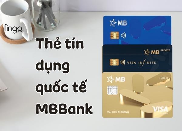 Các loại thẻ MB Bank tín dụng quốc tế