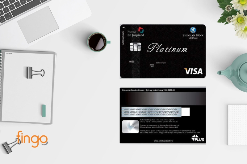 Thẻ tín dụng quốc tế Shinhan Visa Platinum