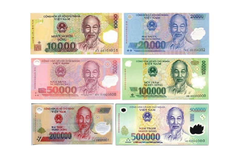 Tiền Việt có nhiều mệnh giá