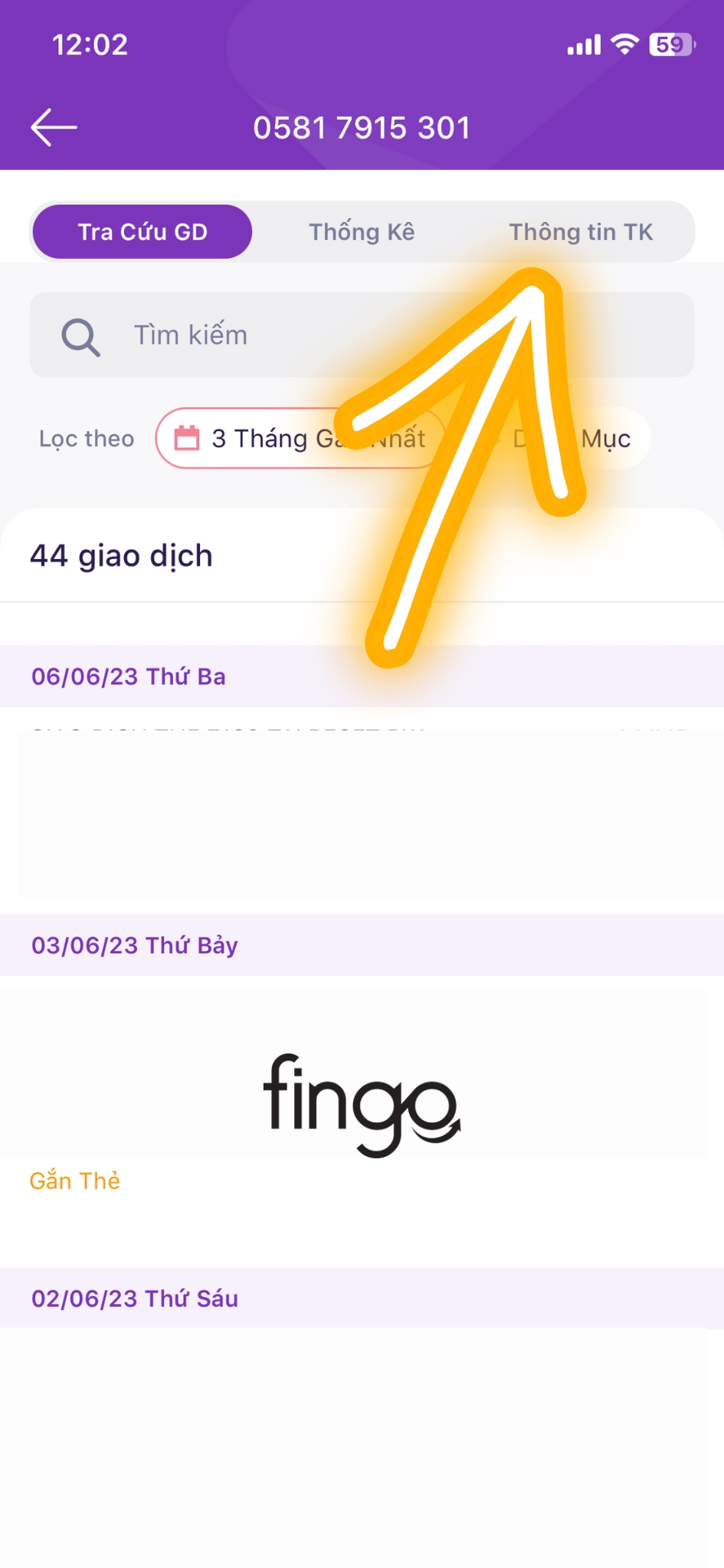 Tra cứu chi nhánh ngân hàng TPBank bước 4