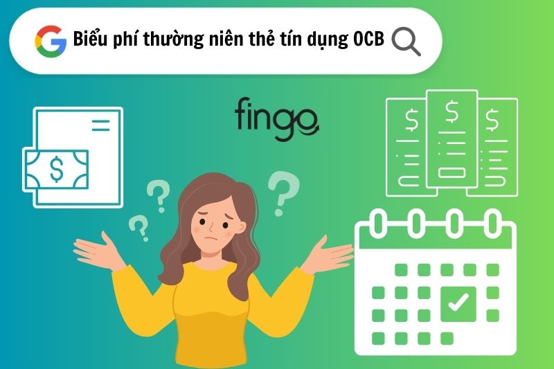 Biểu phí thường niên thẻ tín dụng OCB.