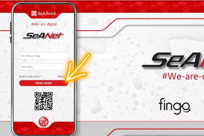 Đăng nhập vào website SeANet