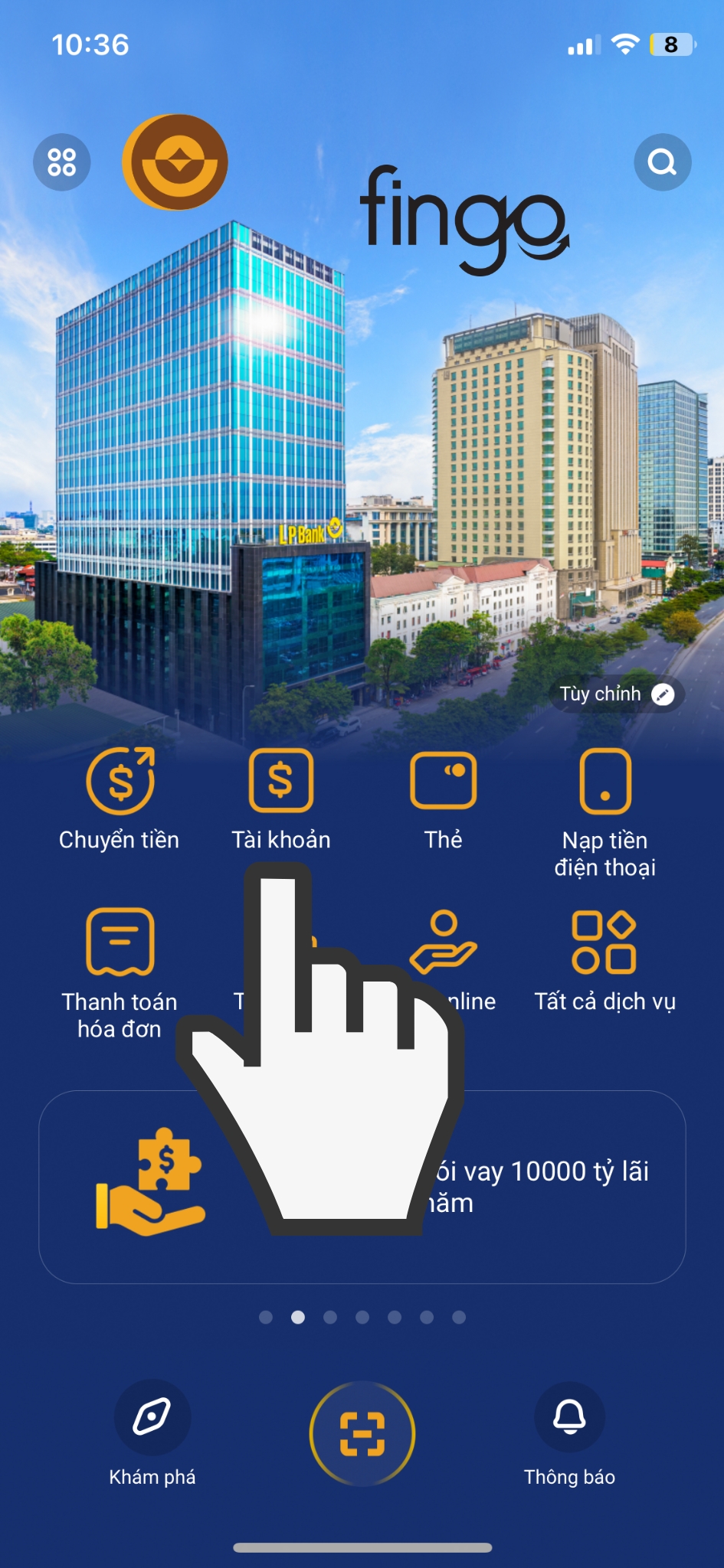 cách kiểm tra số tài khoản ngân hàng LienVietPostBank