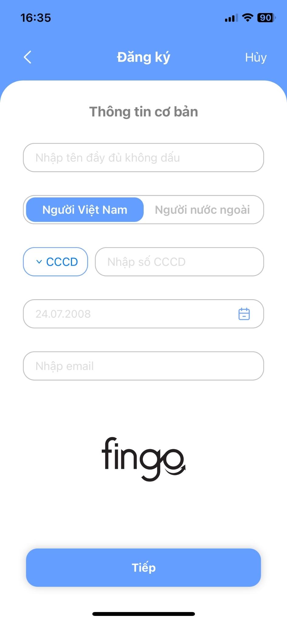 Cách mở tài khoản Woori Bank bước 6