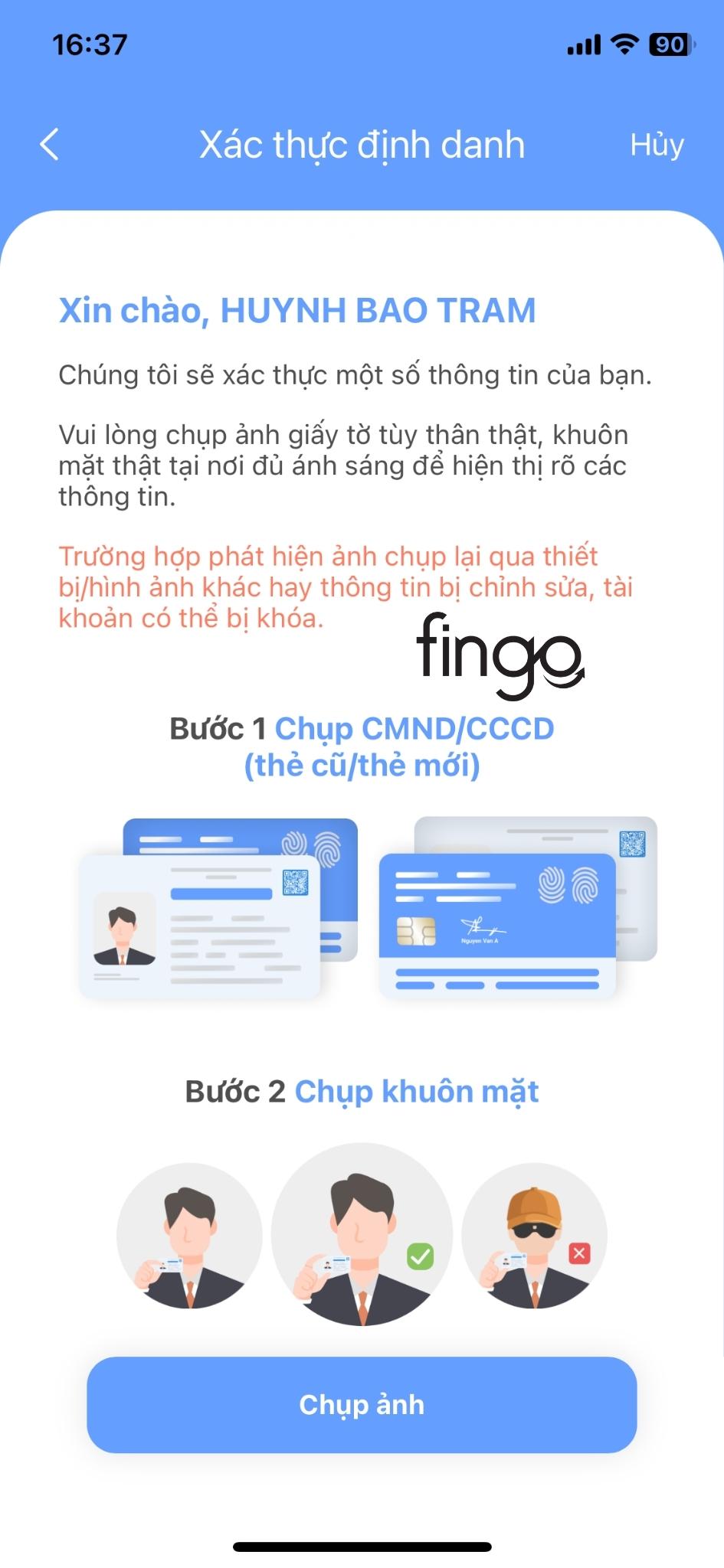 Cách mở tài khoản Woori Bank bước 8