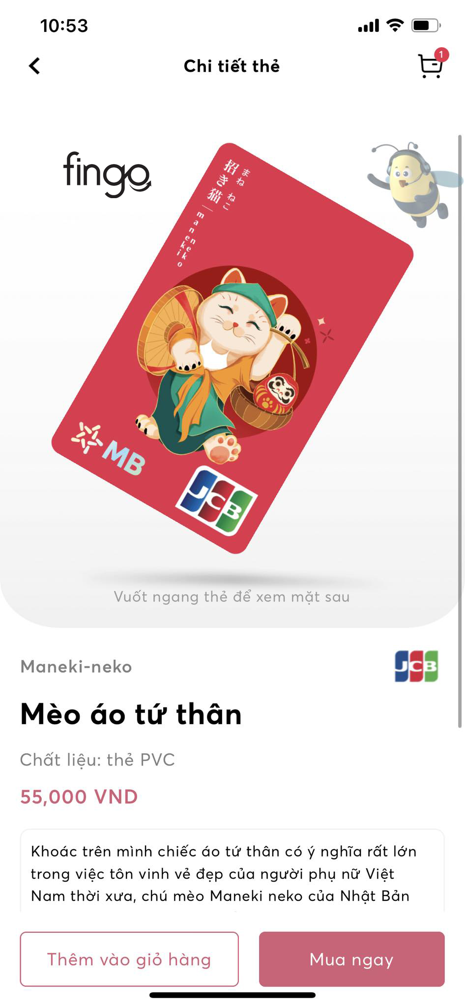 Chọn "Mua ngay"