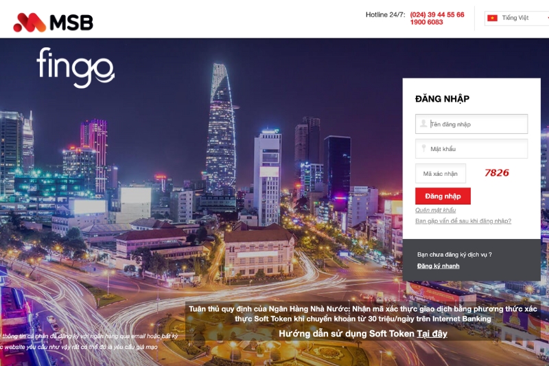 Ngày sao kê thẻ tín dụng MSB