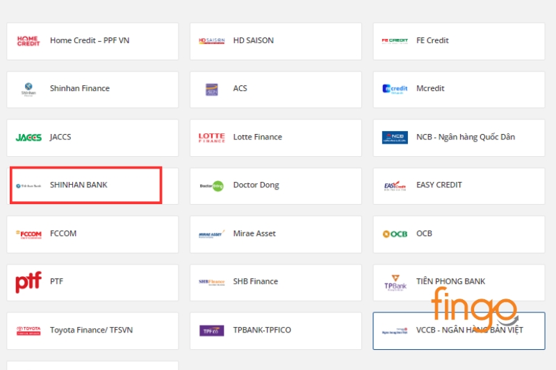 nhan chon shinhan finance