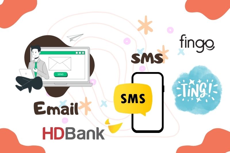 HDBank sẽ gửi lại tên đăng nhập cho bạn qua email hoặc tin nhắn SMS.