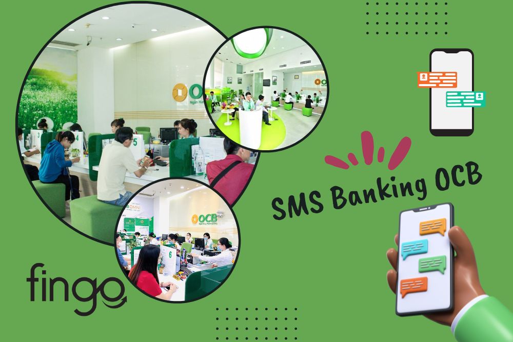 Đăng ký SMS Banking OCB tại chi nhánh ngân hàng.