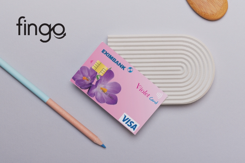 Thẻ tín dụng Eximbank Visa Violet