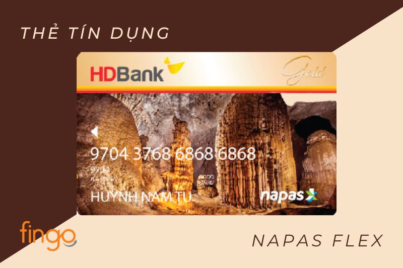 Tổng quan về thẻ tín dụng HDBank Napas Flex