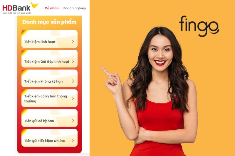 Lựa chọn loại mở sổ tiết kiệm HDBank phù hợp với nhu cầu của bạn.