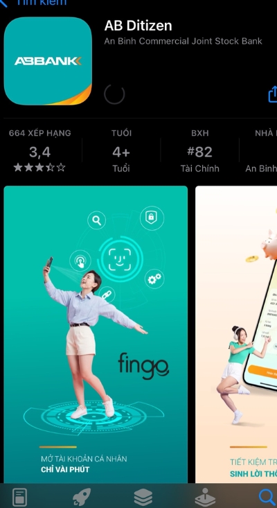 Tải ứng dụng trên AppStore về máy