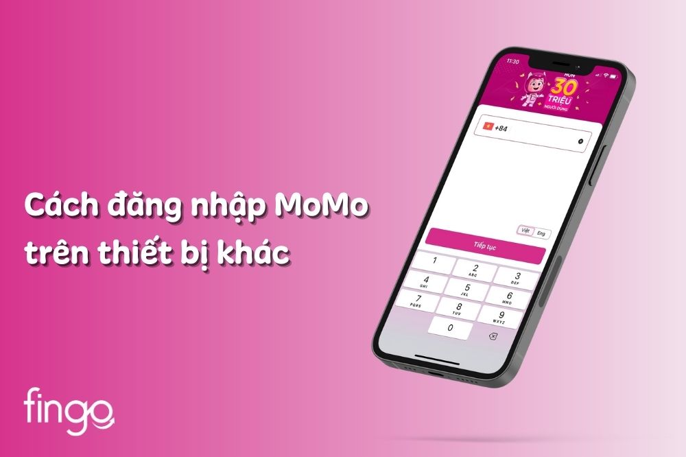 Hướng dẫn đăng nhập MoMo trên thiết bị khác nhanh chóng