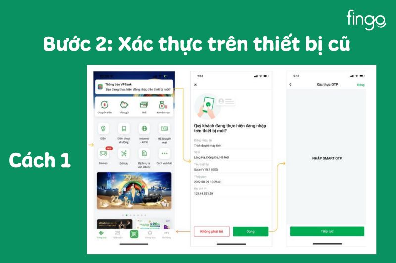 Sử dụng thiết bị tin cậy để xác thực danh tính