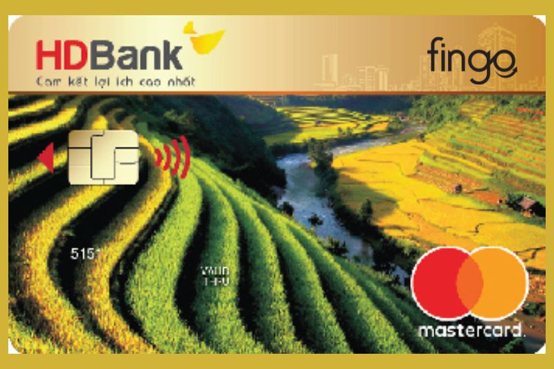 Biểu phí của thẻ tín dụng quốc tế HDBank Mastercard Gold
