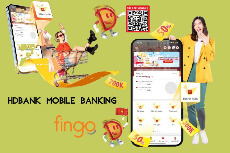 Ứng dụng ngân hàng trực tuyến HDBank