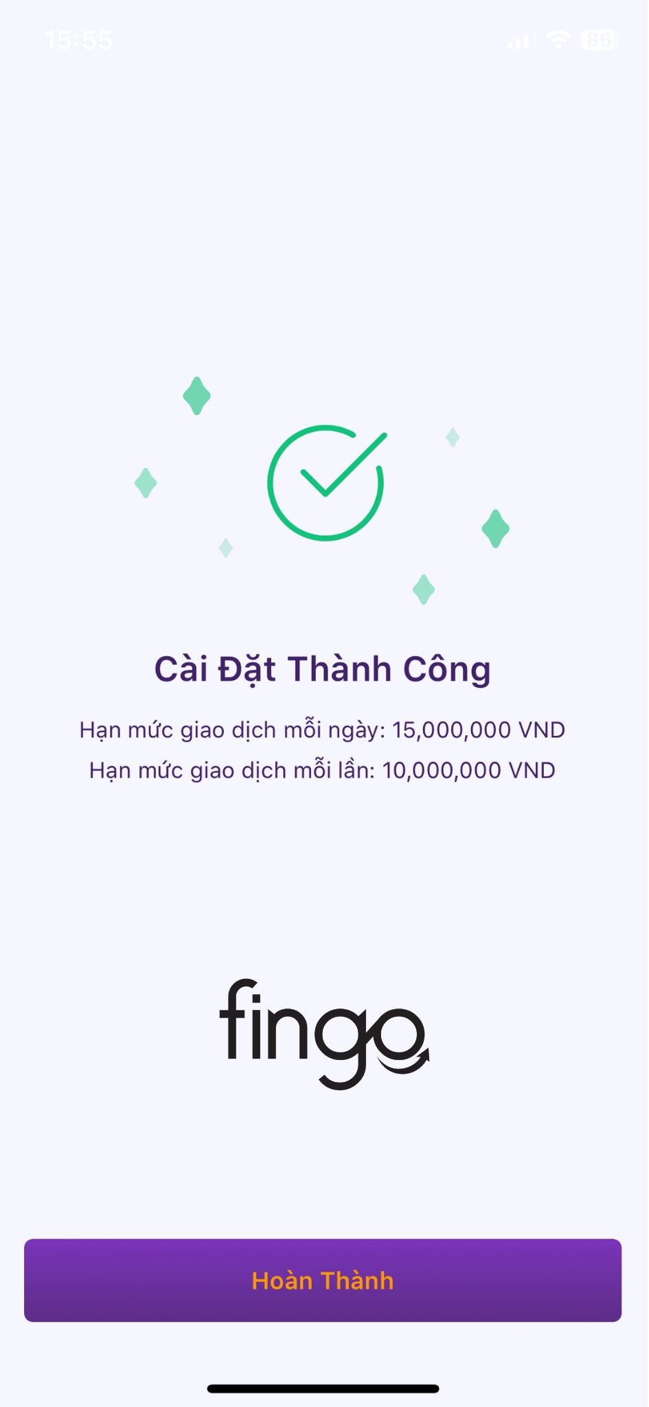 Thay đổi hạn mức chuyển tiền TPBank bước 7
