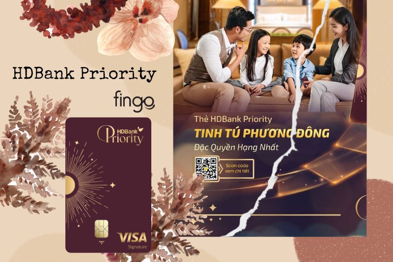 Thẻ HDBank Priority – Tinh Tú Phương Đông