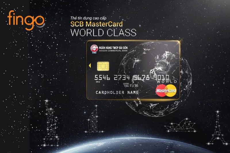 Thẻ tín dụng quốc tế SCB MasterCard World