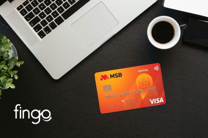 Thẻ tín dụng quốc tế MSB Visa Online