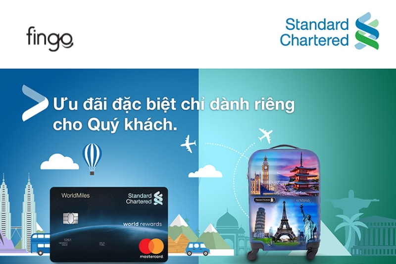 Tính năng thẻ tín dụng Standard Chartered Priority WorldMiles