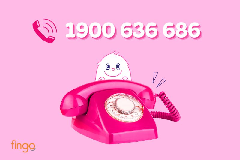 Gọi điện đến hotline Cake nếu có bất cứ thắc mắc nào về biểu phí thẻ tín dụng Cake