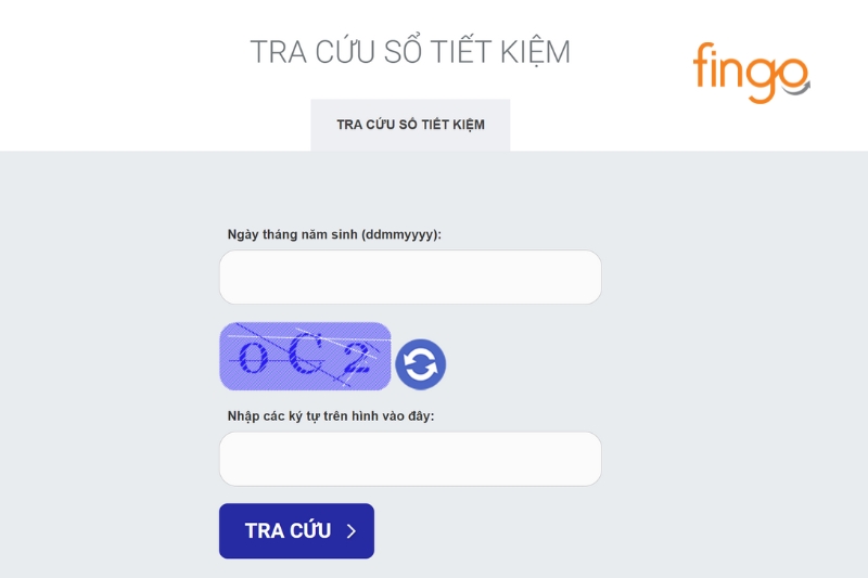 Tra cứu sổ tiết kiệm tại trang web SCB