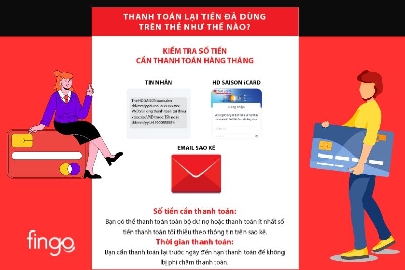 Cách kiểm tra dư nợ thẻ tín dụng HD SAISON