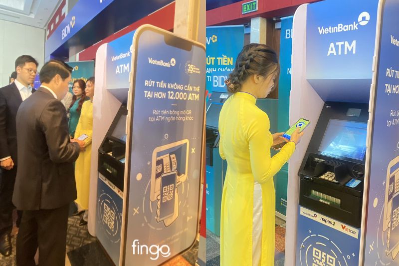 Có mấy cách rút tiền ATM Vietinbank?