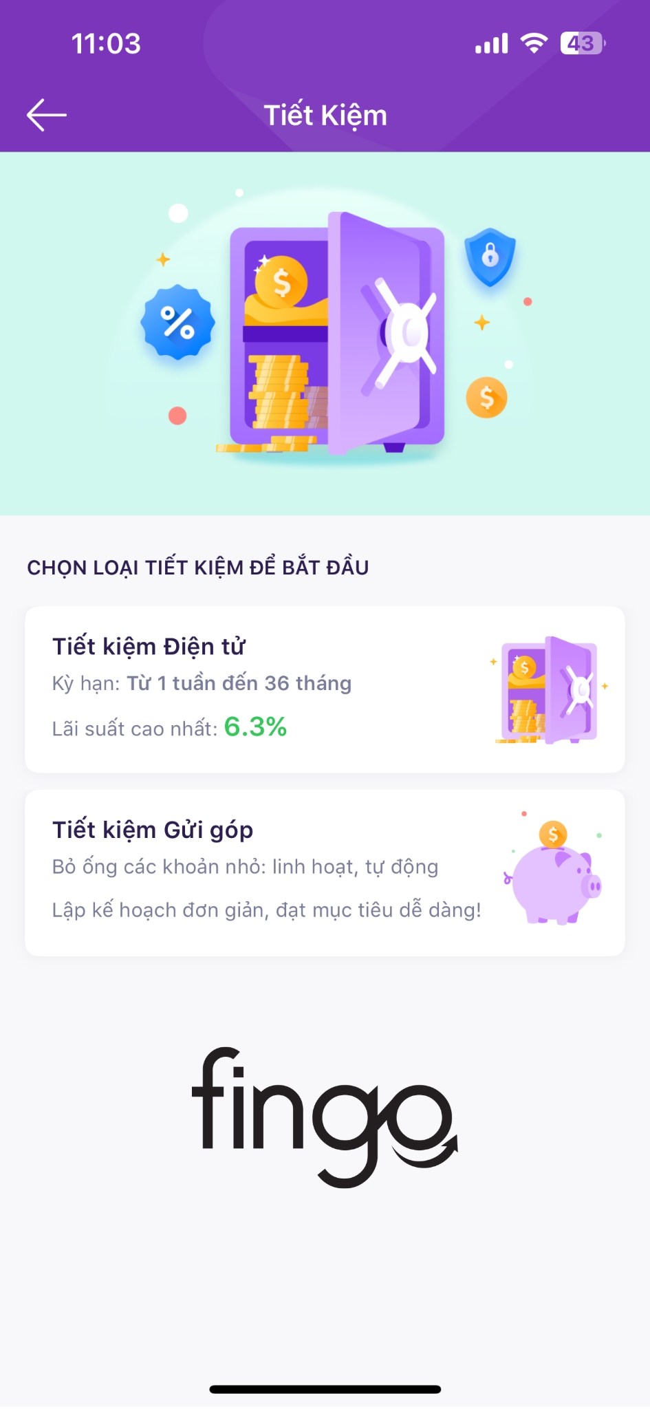 Cách gửi tiết kiệm gửi góp TPBank bước 2