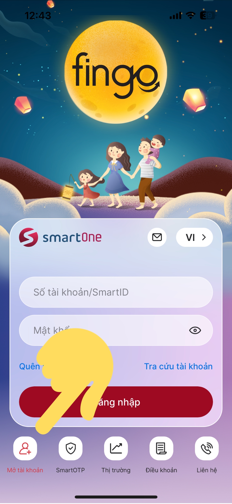 Cách mở tài khoản chứng khoán VPS 1