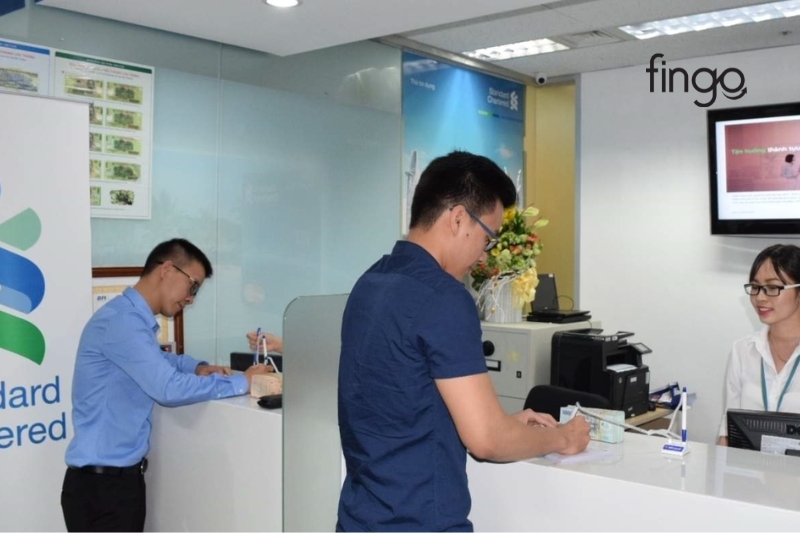 Hướng dẫn cách chuyển tiền Standard Chartered trực tiếp