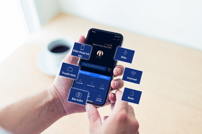 Ứng dụng ngân hàng số Digimi tích hợp nhiều tiện ích nâng cao