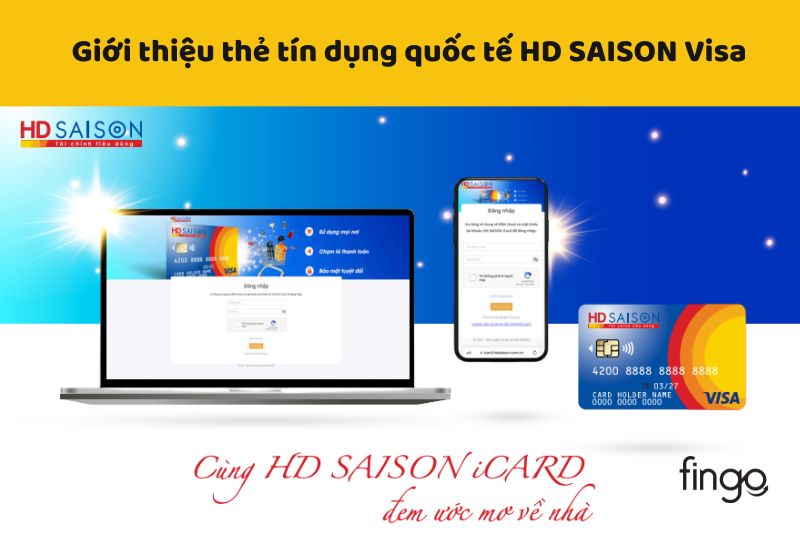 Giới thiệu thẻ tín dụng quốc tế HD SAISON Visa