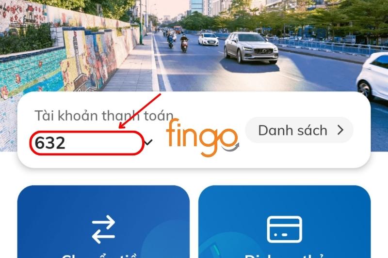Kiểm tra qua ứng dụng SmartBanking BIDV