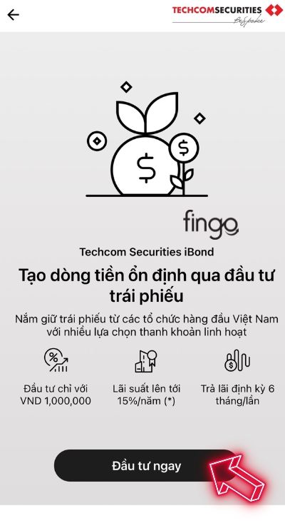 Chọn đầu tư ngay để bắt đầu