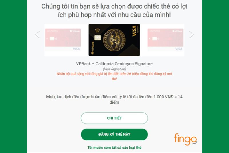 Chọn sản phẩm thẻ tín dụng phù hợp nhất