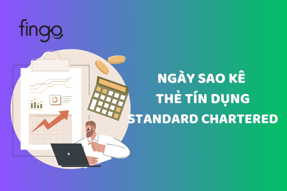 ngày sao kê thẻ tín dụng Standard Chartered
