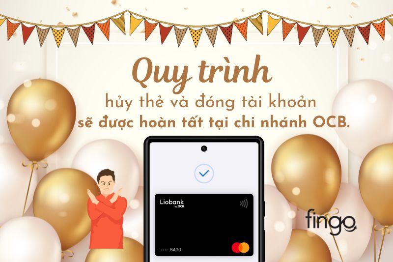 Cách hủy thẻ tín dụng Liobank