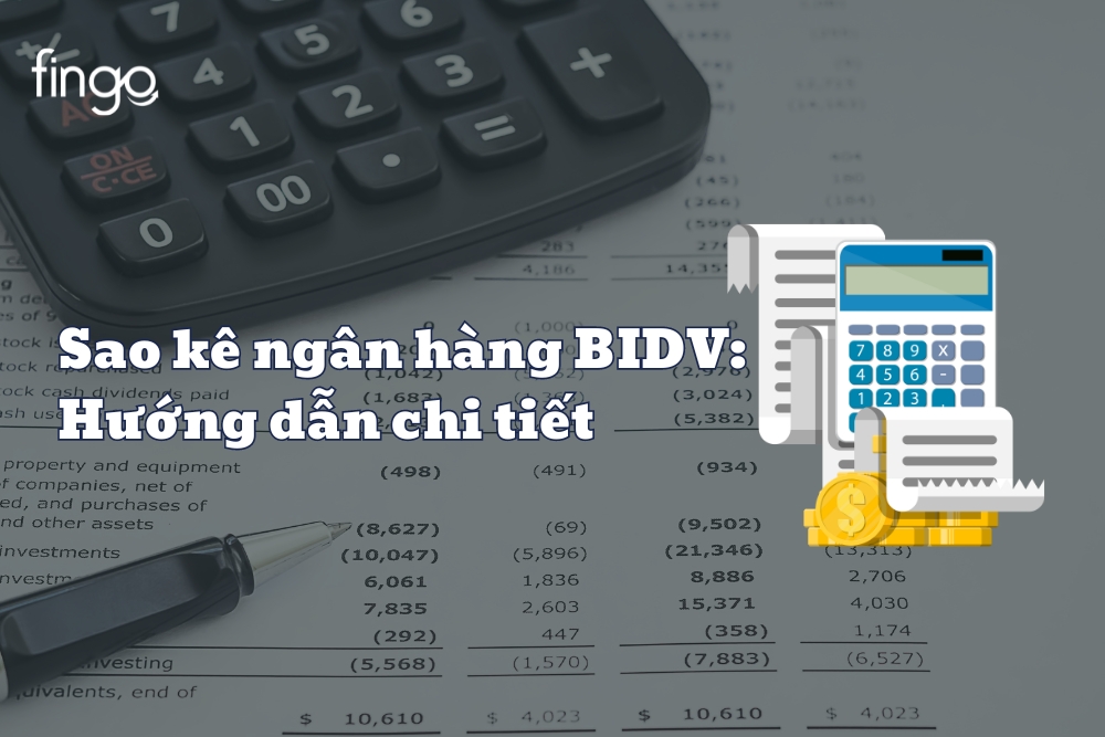 Sao kê ngân hàng BIDV: Hướng dẫn chi tiết