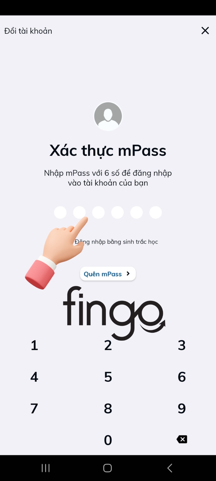 2 cách tạo mã QR Sacombank đơn giản nhất 8 Xác thực bằng mPass.